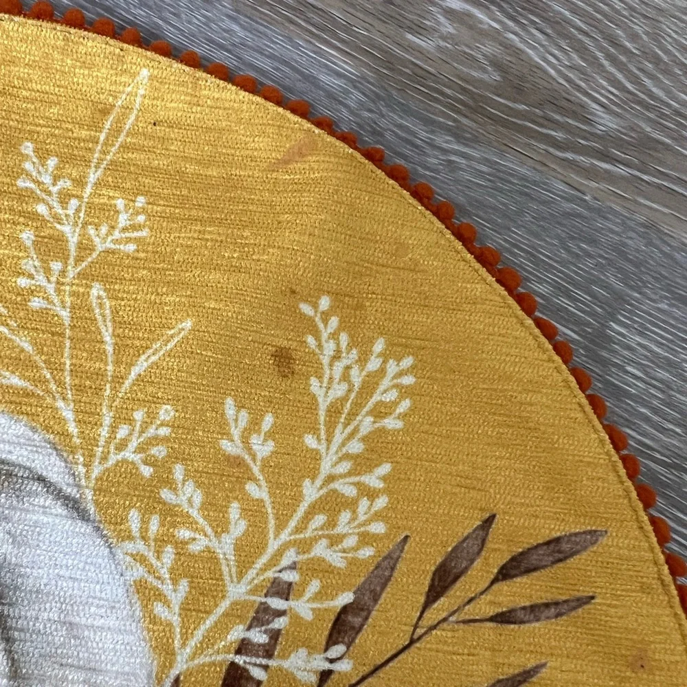 Set of 4-Nicole Miller Fall Placemats